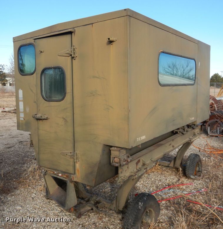 image for item JE9663 (2) 1971 Space Corp jet engine test assembly control cabs