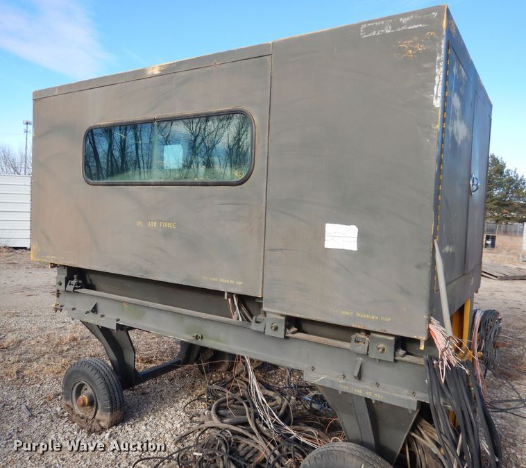 image for item JE9663 (2) 1971 Space Corp jet engine test assembly control cabs