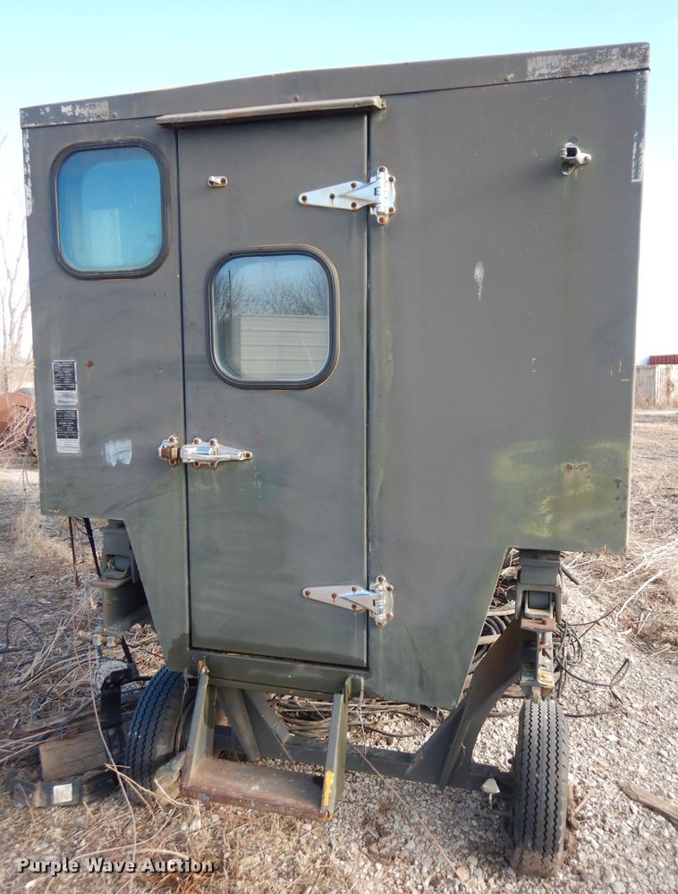 image for item JE9663 (2) 1971 Space Corp jet engine test assembly control cabs