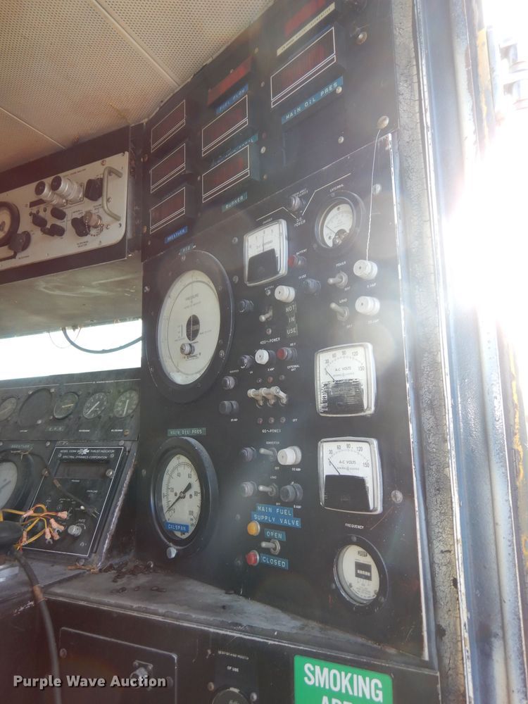 image for item JE9663 (2) 1971 Space Corp jet engine test assembly control cabs