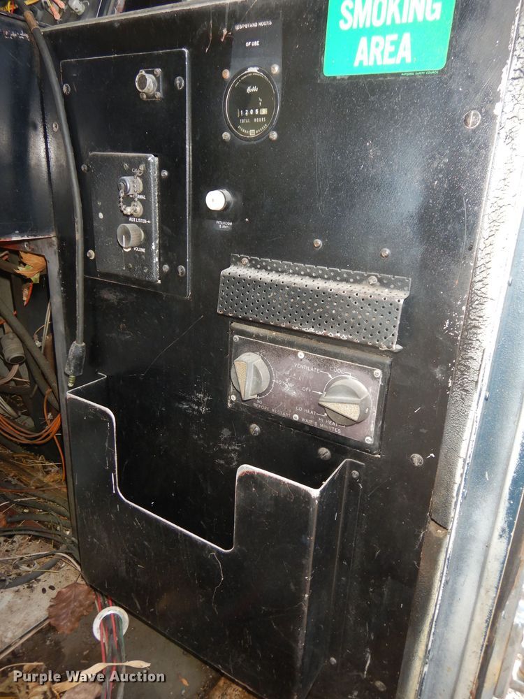 image for item JE9663 (2) 1971 Space Corp jet engine test assembly control cabs