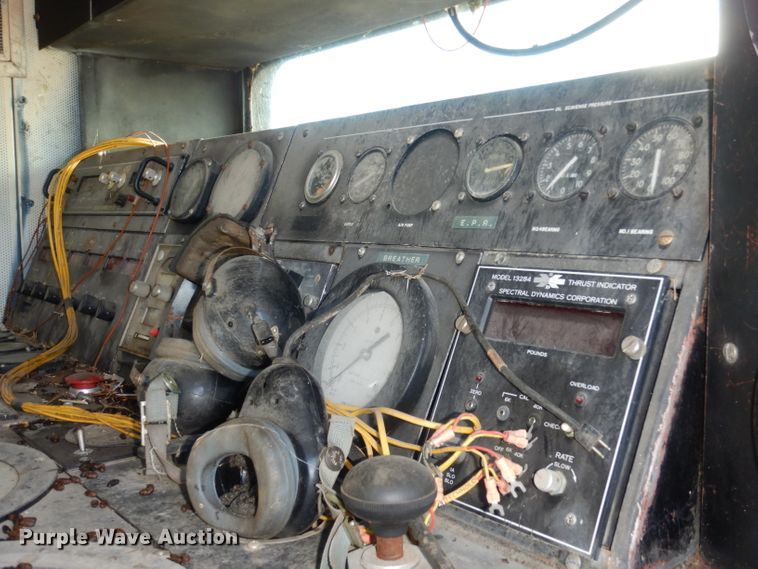 image for item JE9663 (2) 1971 Space Corp jet engine test assembly control cabs