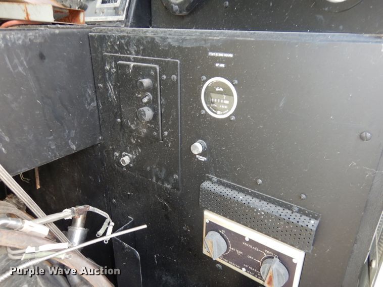 image for item JE9663 (2) 1971 Space Corp jet engine test assembly control cabs