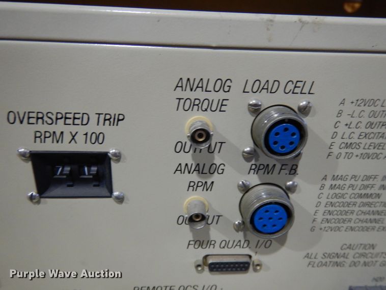 image for item JE9666 Dyne Systems DYN-Loc-IV  dynamometer controller