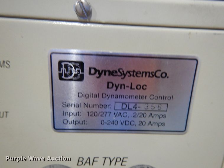 image for item JE9666 Dyne Systems DYN-Loc-IV  dynamometer controller