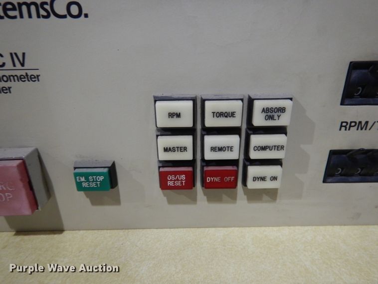 image for item JE9666 Dyne Systems DYN-Loc-IV  dynamometer controller
