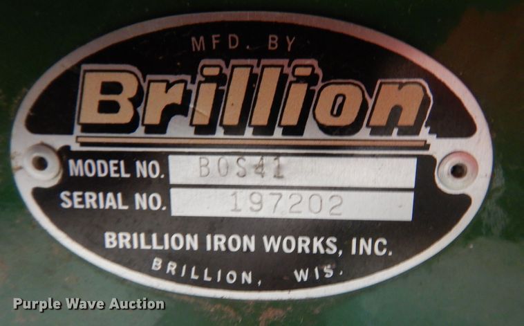image for item JE9690 Brillion BOS41 overseeder