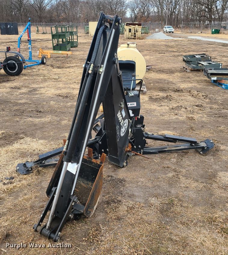 image for item JG9232 Bush Hog 1000H  skid steer backhoe