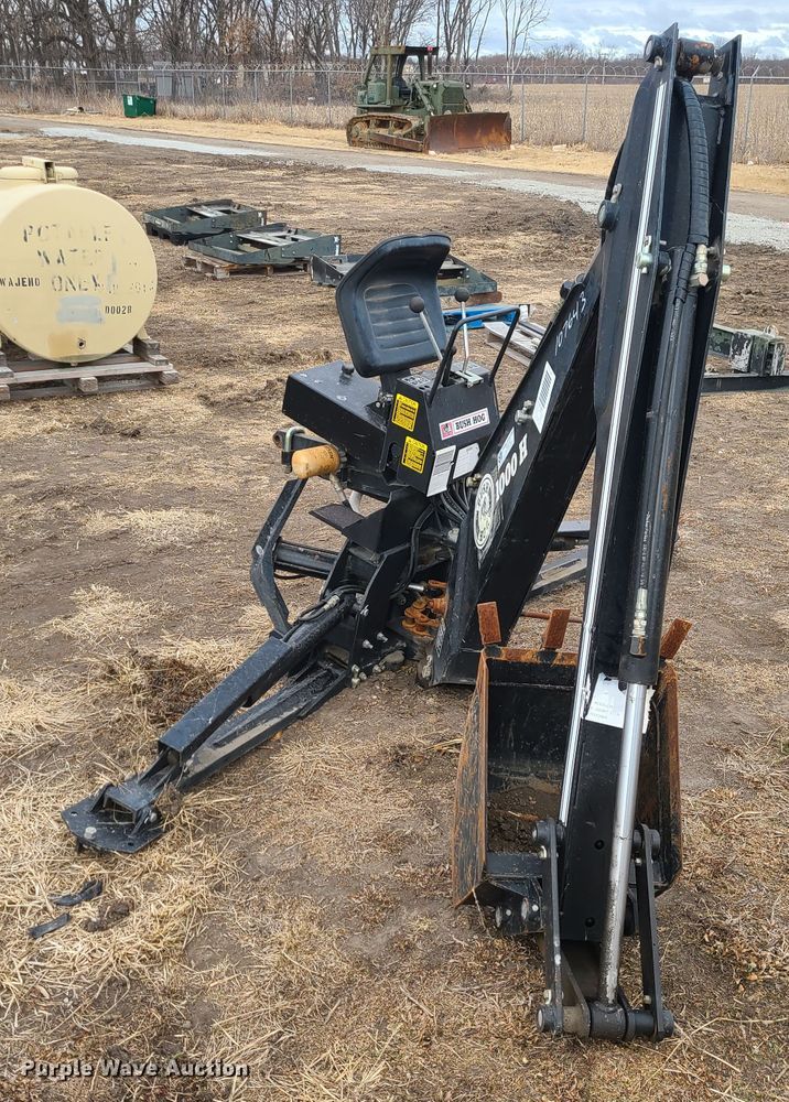 image for item JG9232 Bush Hog 1000H  skid steer backhoe
