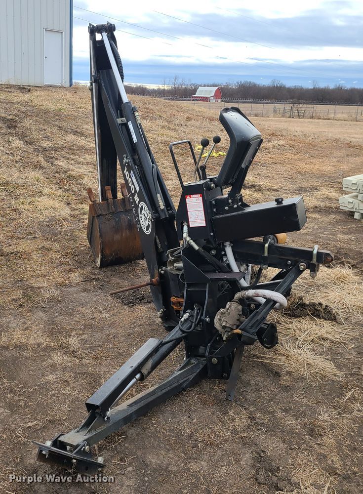 image for item JG9232 Bush Hog 1000H  skid steer backhoe