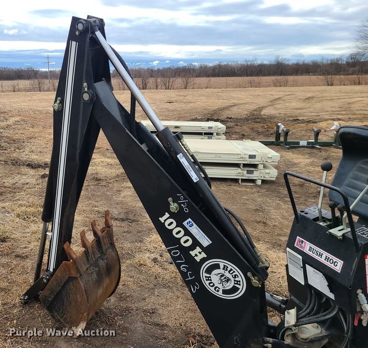 image for item JG9232 Bush Hog 1000H  skid steer backhoe
