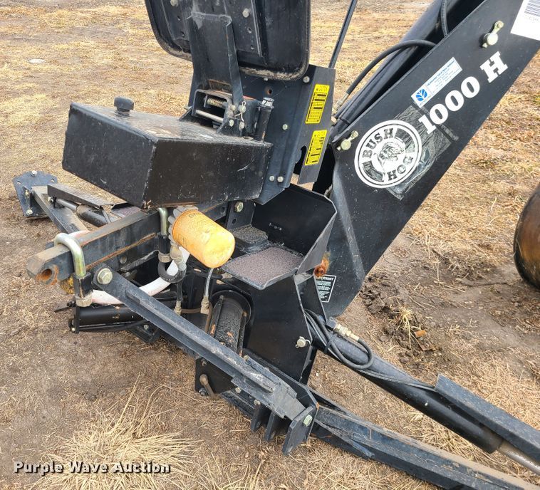 image for item JG9232 Bush Hog 1000H  skid steer backhoe