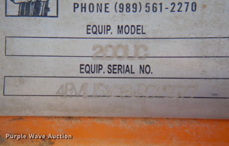 image for item JK9794 Bandit 200UC  wood chipper