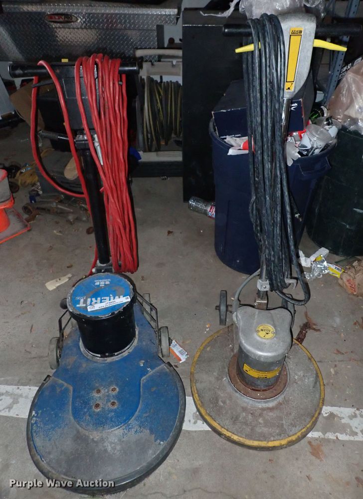 image for item JT9895 (2) floor buffers