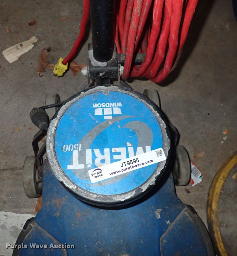 image for item JT9895 (2) floor buffers