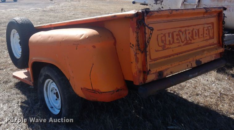 image for item KE9301 Shop built pickup truck bed trailer