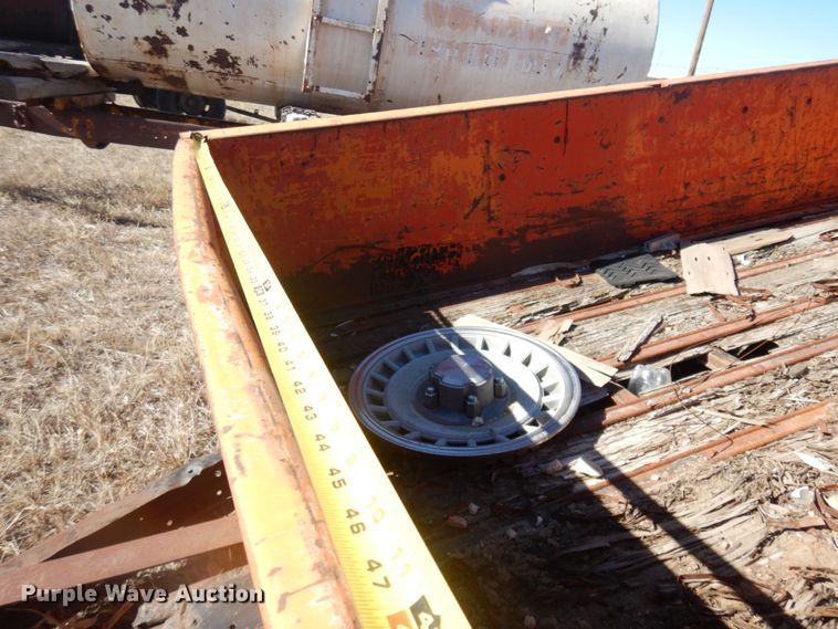 image for item KE9301 Shop built pickup truck bed trailer