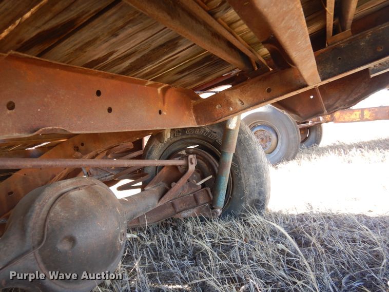 image for item KE9301 Shop built pickup truck bed trailer