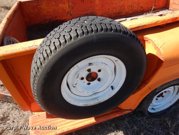 image for item KE9301 Shop built pickup truck bed trailer