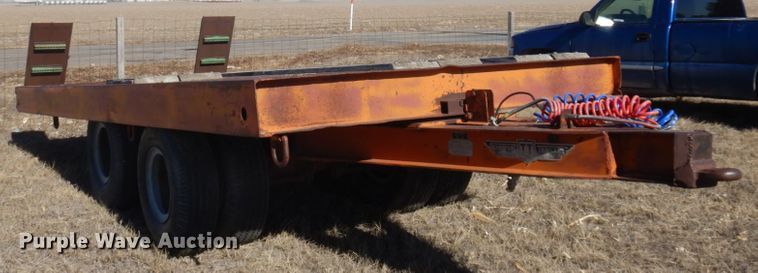 image for item KE9302 Transport XTT 20  tilt deck equipment trailer