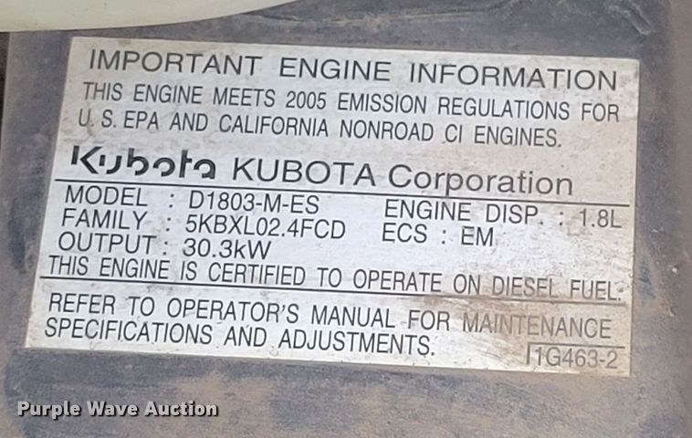image for item KH9768 2006 Kubota L3830D  MFWD tractor