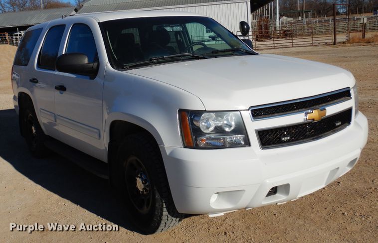 image for item KJ9530 2013 Chevrolet Tahoe Police  SUV