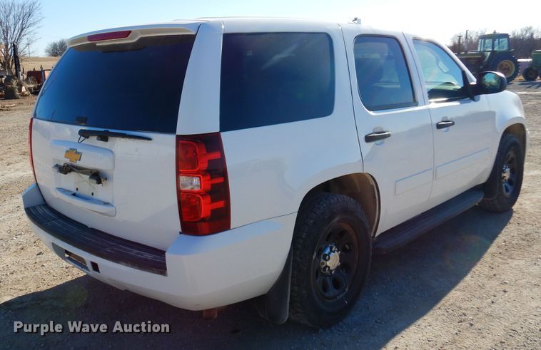image for item KJ9530 2013 Chevrolet Tahoe Police  SUV