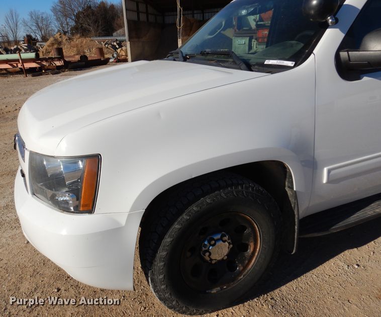 image for item KJ9530 2013 Chevrolet Tahoe Police  SUV