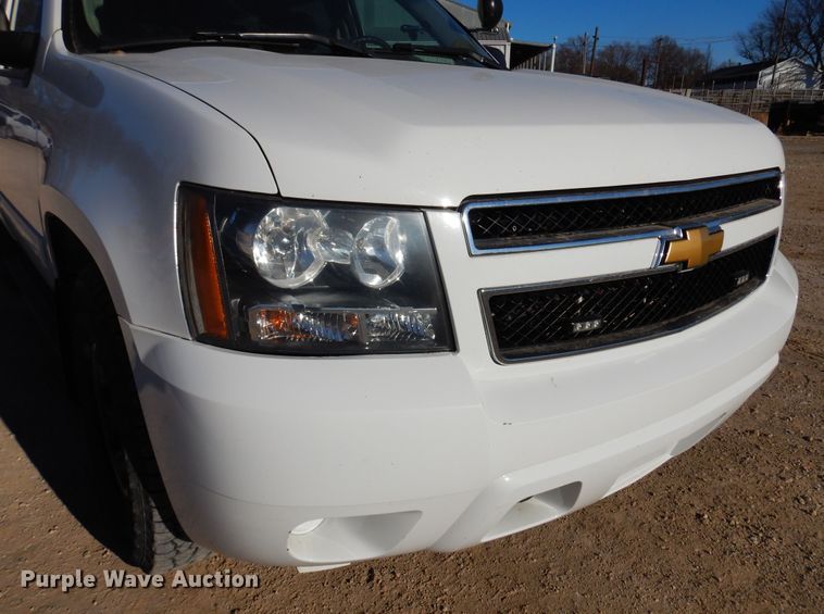 image for item KJ9530 2013 Chevrolet Tahoe Police  SUV