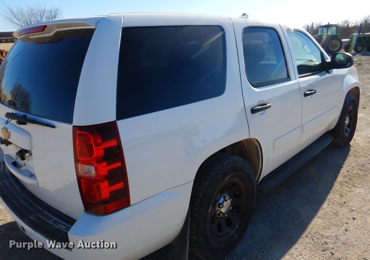 image for item KJ9530 2013 Chevrolet Tahoe Police  SUV