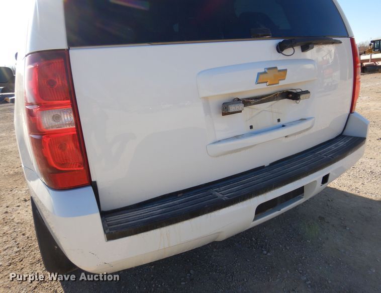 image for item KJ9530 2013 Chevrolet Tahoe Police  SUV