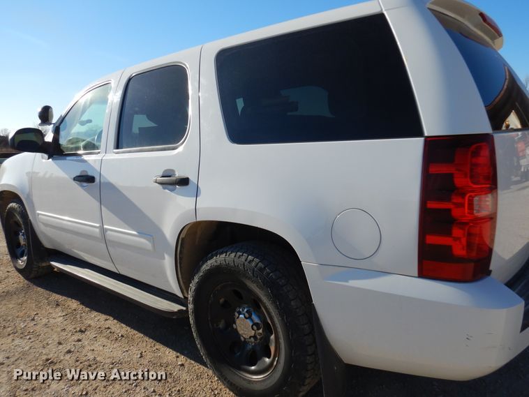 image for item KJ9530 2013 Chevrolet Tahoe Police  SUV