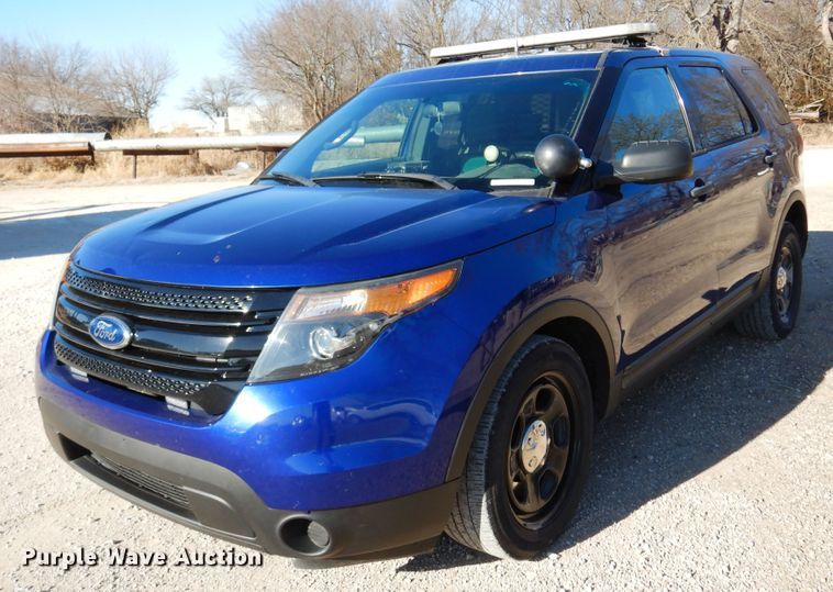 image for item KJ9537 2014 Ford Explorer Police Interceptor  SUV