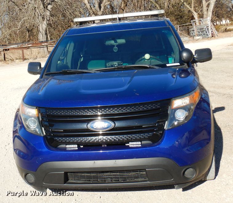 image for item KJ9537 2014 Ford Explorer Police Interceptor  SUV