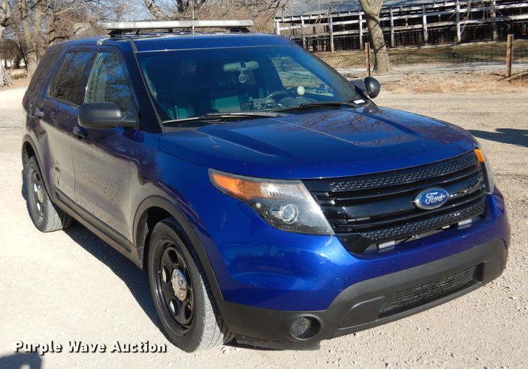 image for item KJ9537 2014 Ford Explorer Police Interceptor  SUV