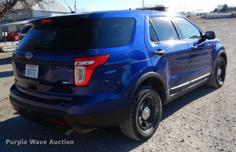 image for item KJ9537 2014 Ford Explorer Police Interceptor  SUV