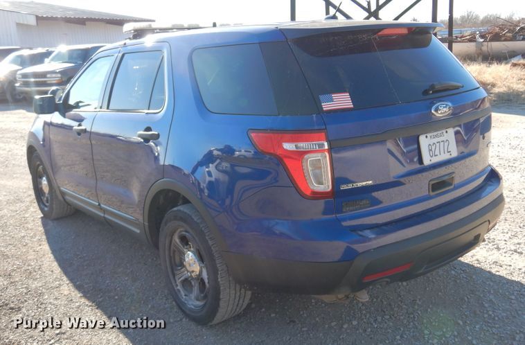 image for item KJ9537 2014 Ford Explorer Police Interceptor  SUV