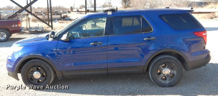 image for item KJ9537 2014 Ford Explorer Police Interceptor  SUV