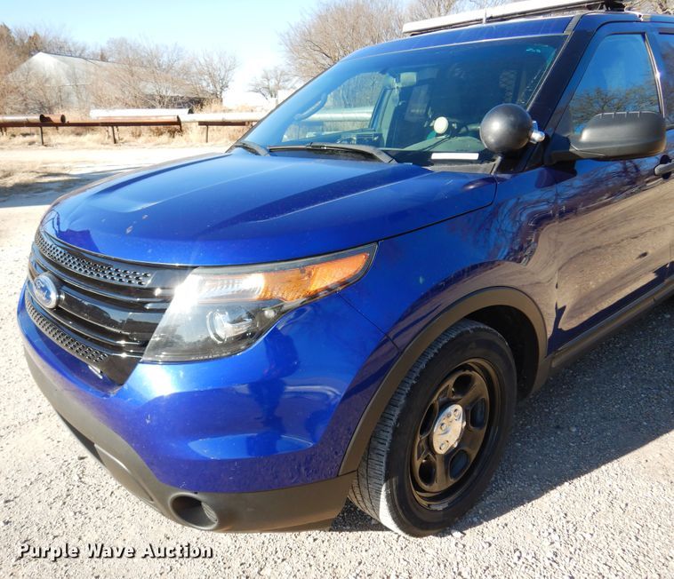 image for item KJ9537 2014 Ford Explorer Police Interceptor  SUV