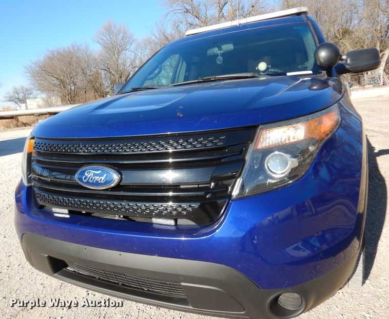 image for item KJ9537 2014 Ford Explorer Police Interceptor  SUV