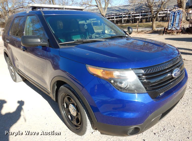 image for item KJ9537 2014 Ford Explorer Police Interceptor  SUV