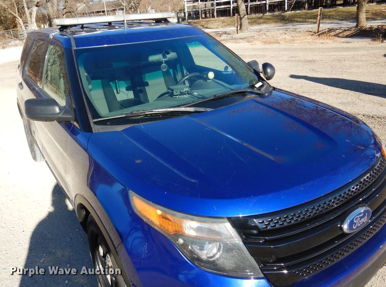 image for item KJ9537 2014 Ford Explorer Police Interceptor  SUV
