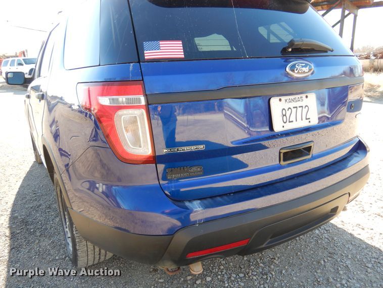 image for item KJ9537 2014 Ford Explorer Police Interceptor  SUV