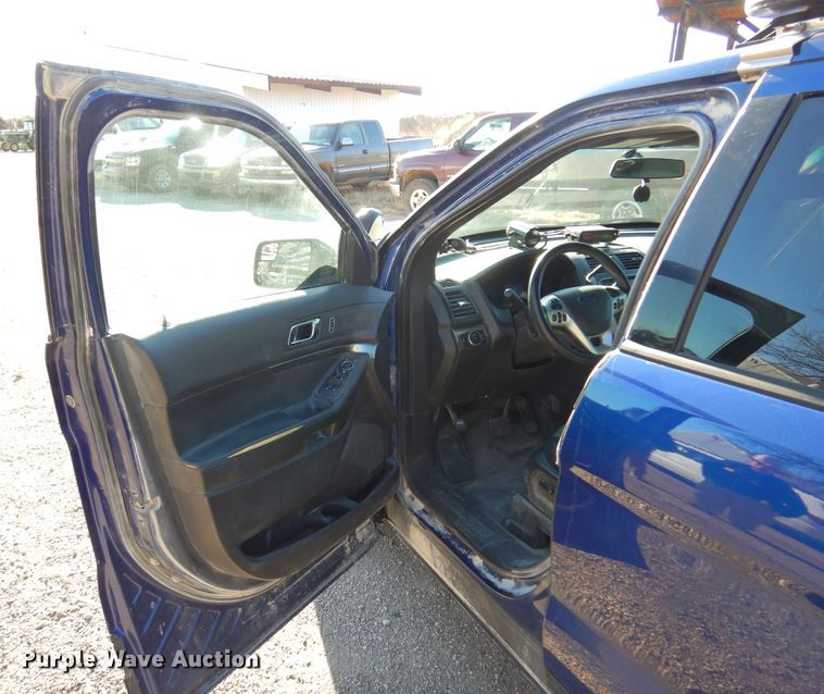 image for item KJ9537 2014 Ford Explorer Police Interceptor  SUV