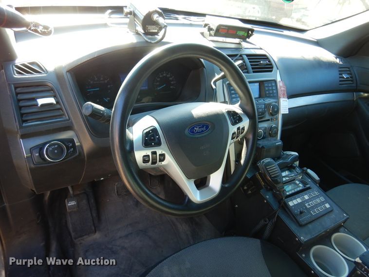 image for item KJ9537 2014 Ford Explorer Police Interceptor  SUV