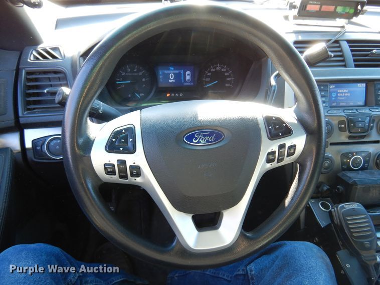 image for item KJ9537 2014 Ford Explorer Police Interceptor  SUV