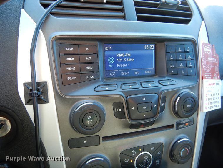 image for item KJ9537 2014 Ford Explorer Police Interceptor  SUV