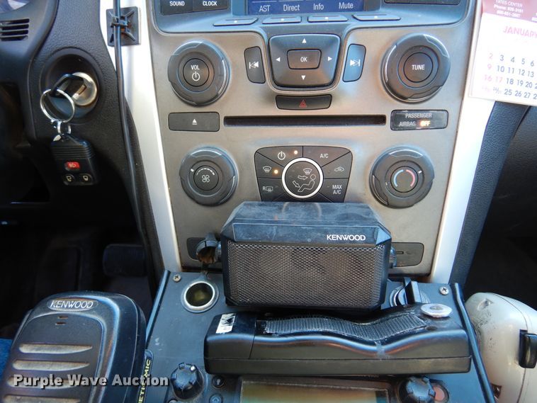 image for item KJ9537 2014 Ford Explorer Police Interceptor  SUV