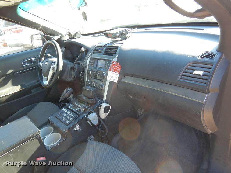 image for item KJ9537 2014 Ford Explorer Police Interceptor  SUV