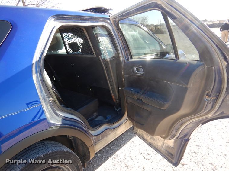 image for item KJ9537 2014 Ford Explorer Police Interceptor  SUV